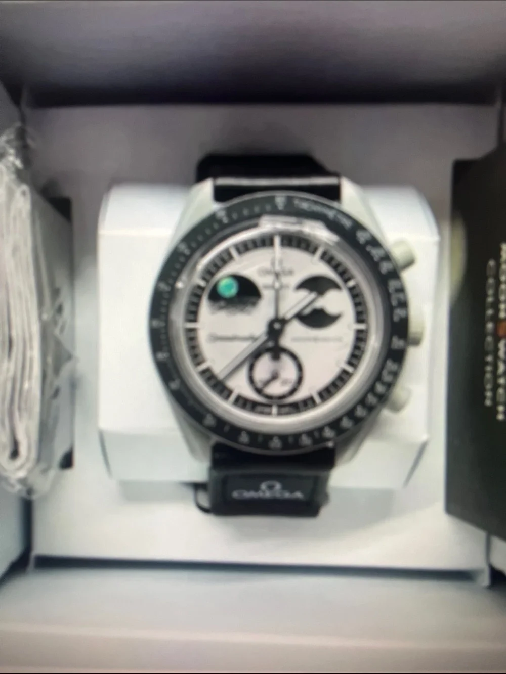 Omega swatch bioceramic